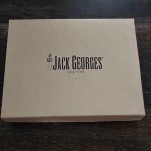 Jack Georges Tan Key & Card Holder